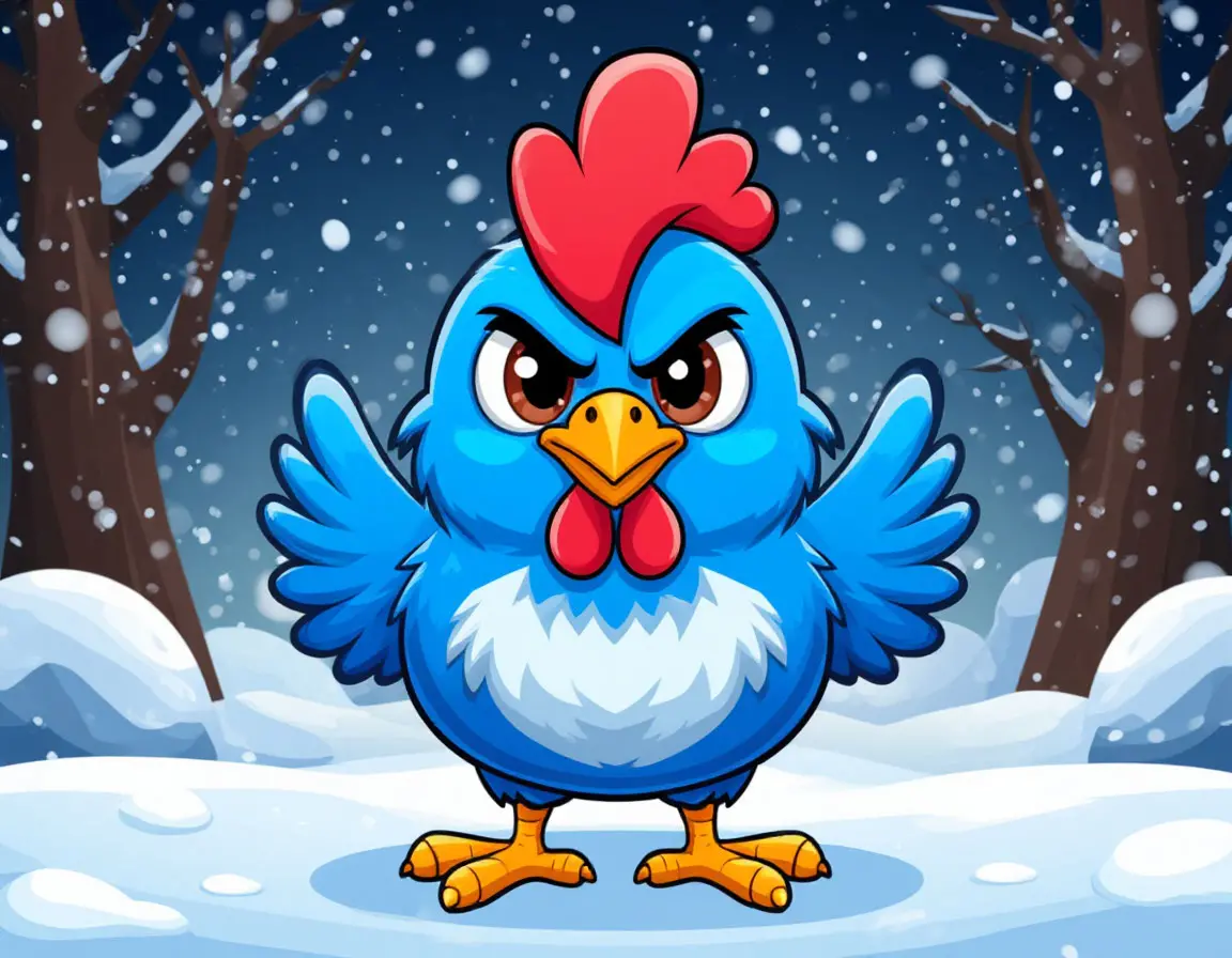 Blue Enemy Chicken